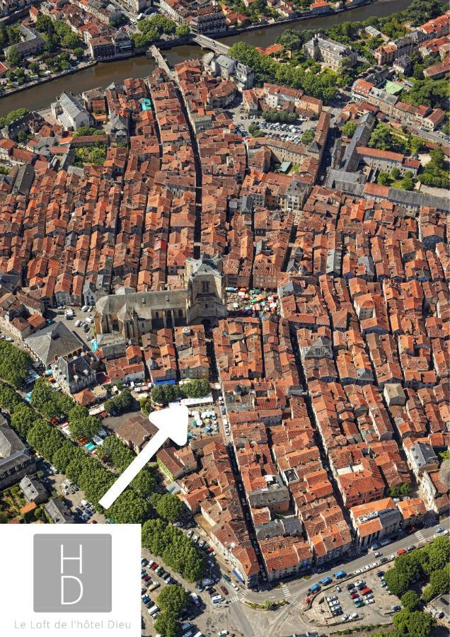 Le Loft De L'Hotel Dieu Villefranche-de-Rouergue Eksteriør bilde